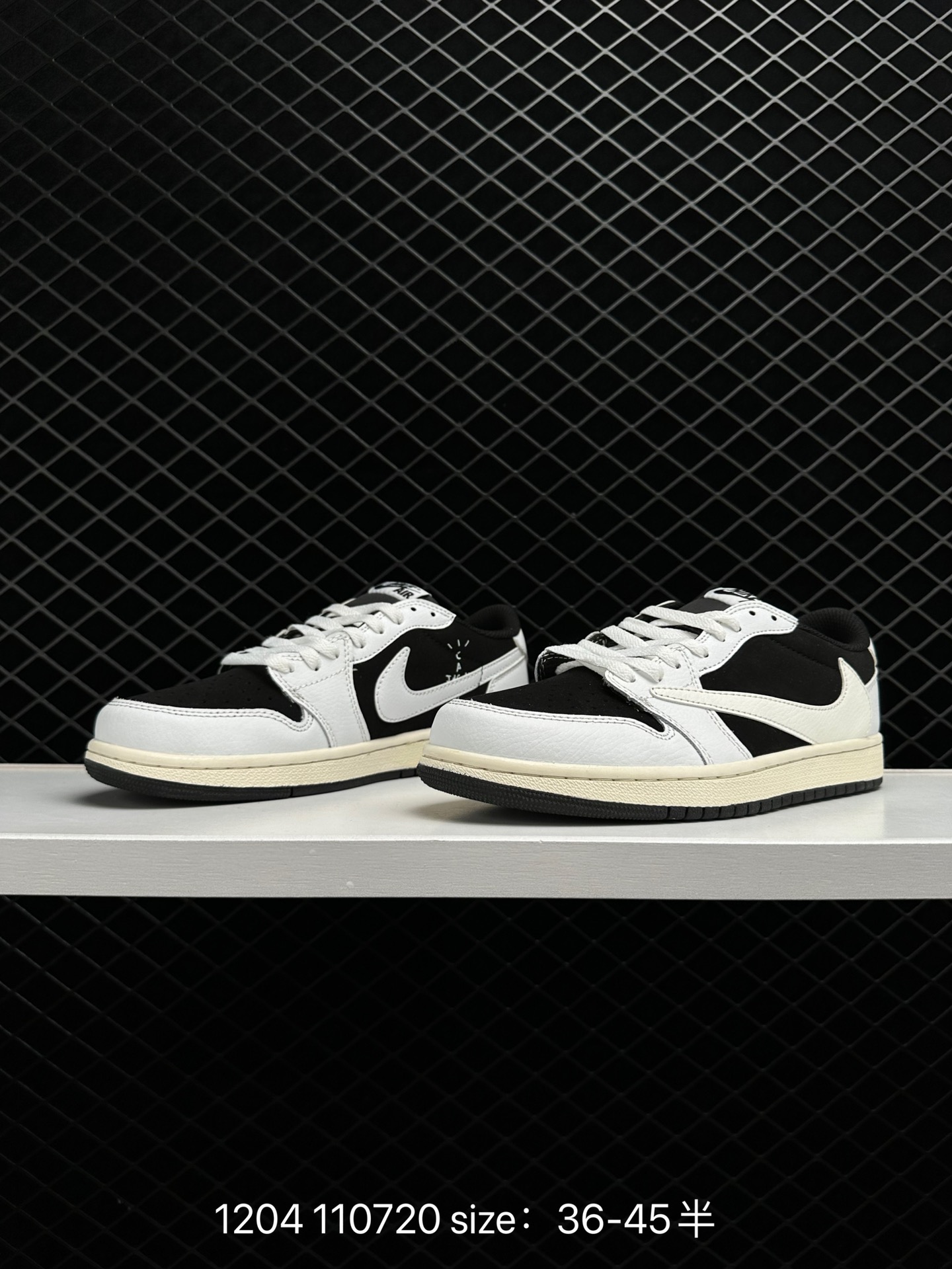 Travis Scott x Air Jordan 1 Low OG “Black Phantom